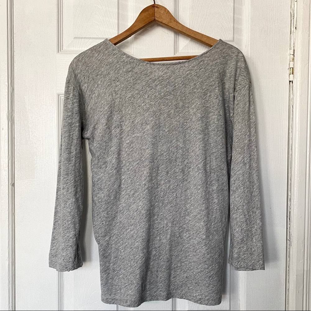 J. Crew Tie-back T-shirt